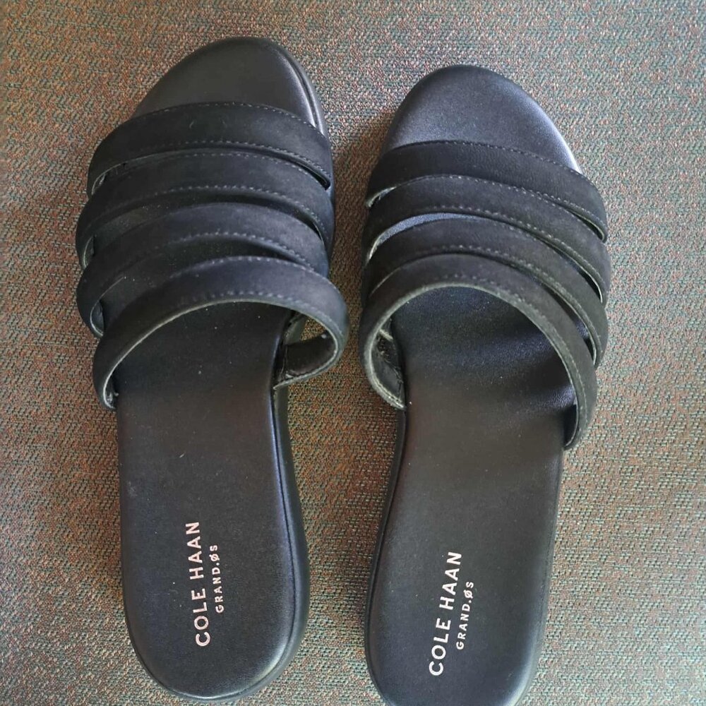 Black Cole Haan sandles